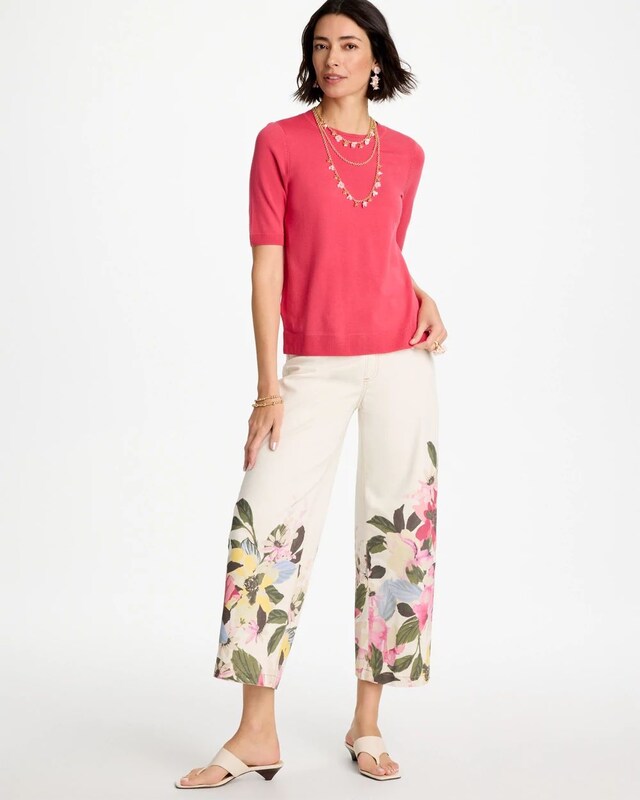 Ella Crewneck Pullover Sweater - image 3